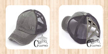 Load image into Gallery viewer, Criss Cross Multi-level Ponytail Ball Cap