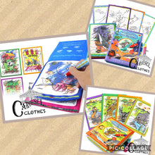 Load image into Gallery viewer, Magic Water Coloring Book