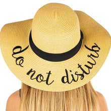 Load image into Gallery viewer, C.C Do Not Disturb Floppy Beach Hat