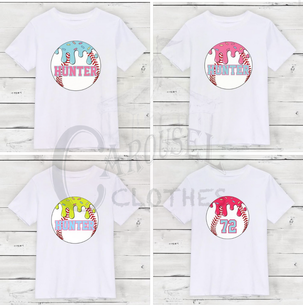 Drip Baseball Tee