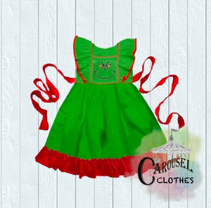 Youre a Mean One Mr. Grinch Dress 7/8 Youre a Mean One Mr. Grinch Dress 7/8