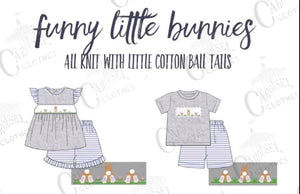 Funny Little Bunnies Shorts Set