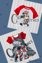 Load image into Gallery viewer, Patriotic Mickey Dress