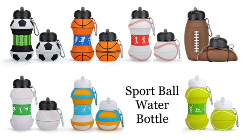 Silicone Collapsible Sports Water Bottle