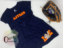 Load image into Gallery viewer, Astros Love Dress