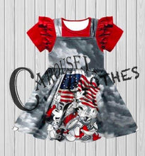 Load image into Gallery viewer, Patriotic Mickey Dress
