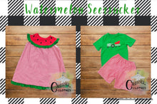 Load image into Gallery viewer, Embroidered Watermelon Set