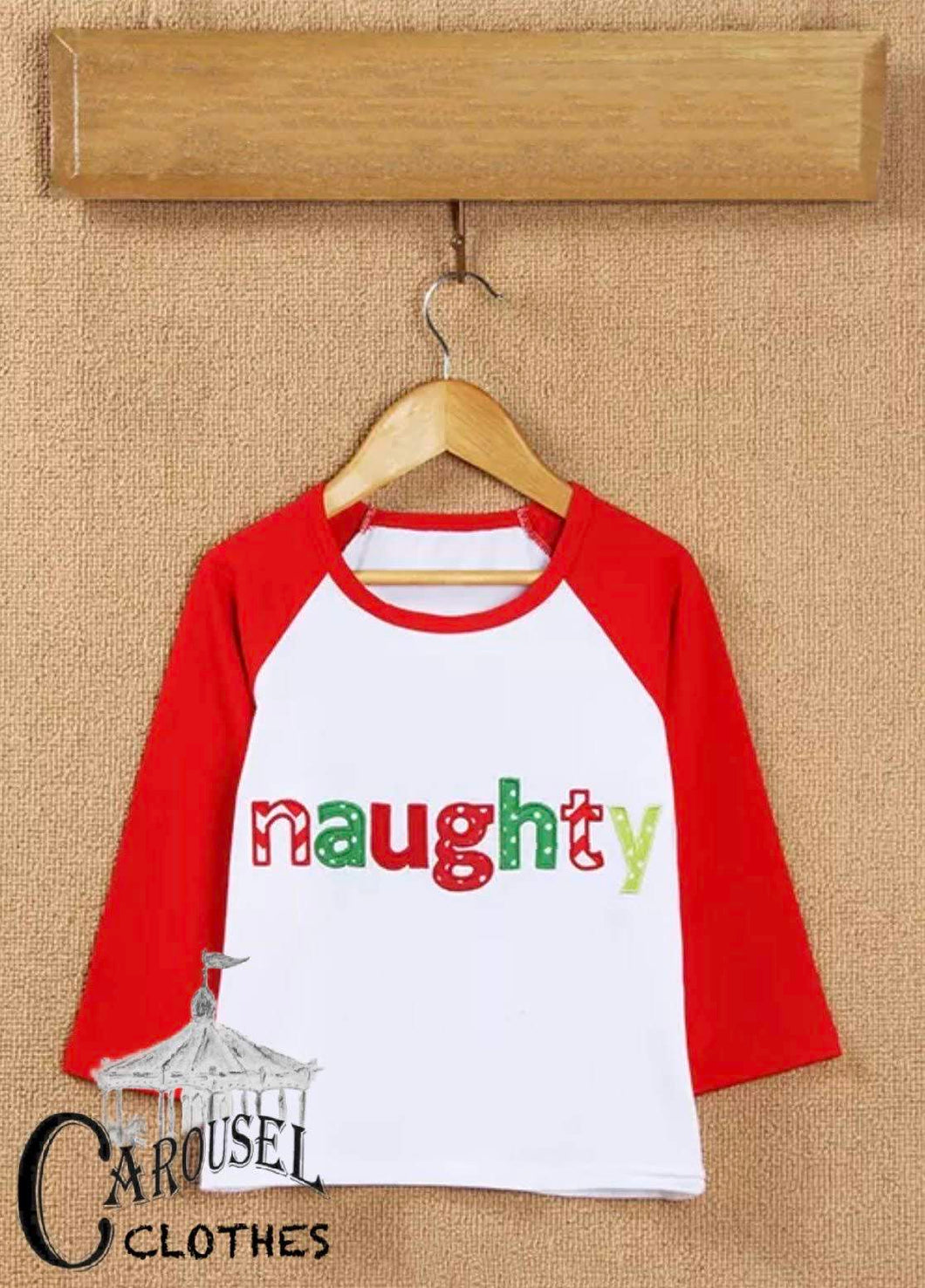 Christmas ‘Naughty’ Shirt