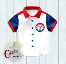 Load image into Gallery viewer, Texas Rangers Button-down Shirt