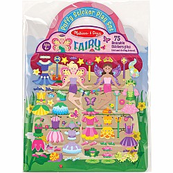 Play All Day Girl Puffy Stickers