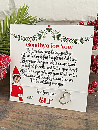 Elf Goodbye Card & Bracelet