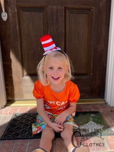 Cat in the Hat Skirt Set