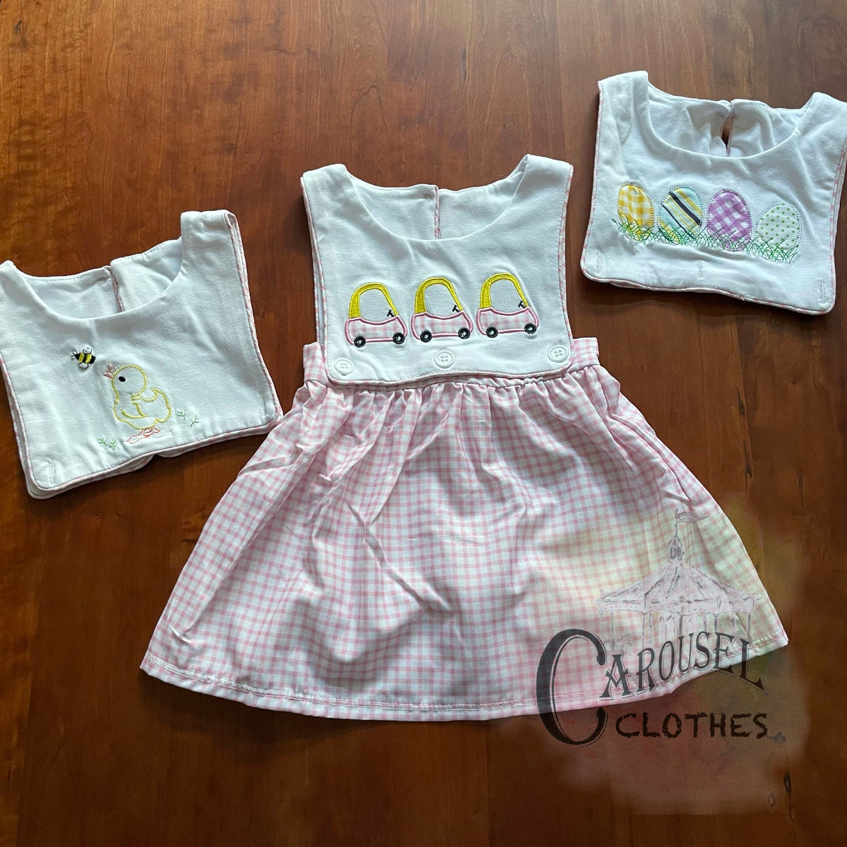 Spring Tabs Dress Carousel Clothes