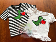 Load image into Gallery viewer, Back to School Dinosaur Blouse